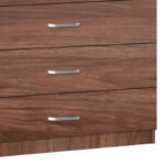 Gioko Складиште™ chest of drawers with 5 drawers in walnut shade 80x40x100cm - Image 3