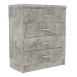 Student bedroom furniture package OLYMPUS A Складиште™ set of 5 pieces in antique anthracite shade - Image 5