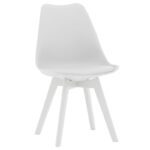 Student dining set Natali-Gaston Складиште™ set 5 pcs white 120x80x76cm - Image 3