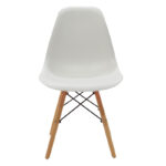 Chair Julita Складиште™ PP white-natural leg 46x50x82cm - Image 5