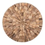 Wall decoration Wargrene Складиште™ natural drift wood D100x6cm