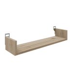 Wall shelf Derva Складиште™ in oak color 60x15x10cm
